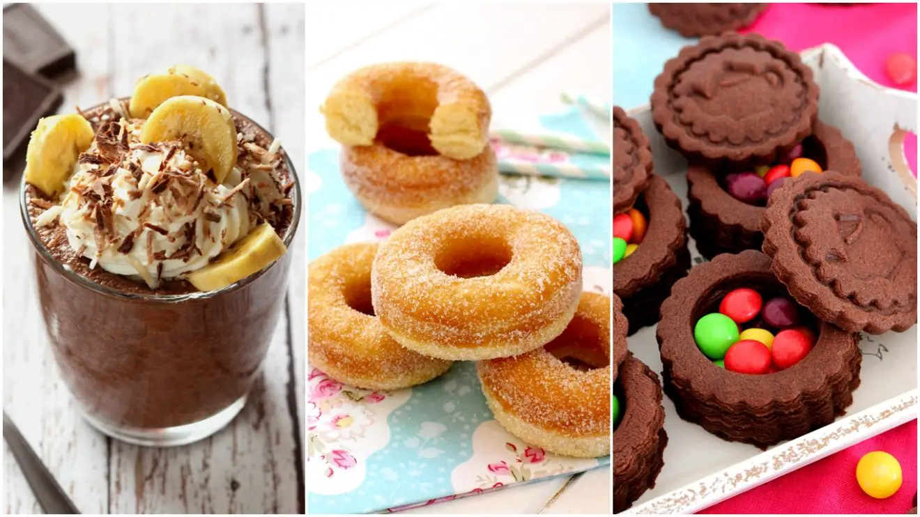 Recetas de postres para niños que les gusta cocinar