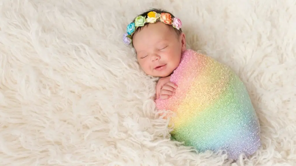 Bebé arcoíris