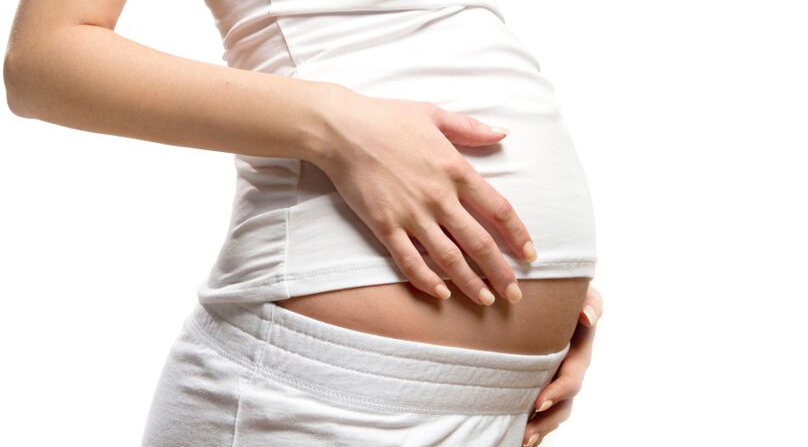 síntomas de embarazo vientre