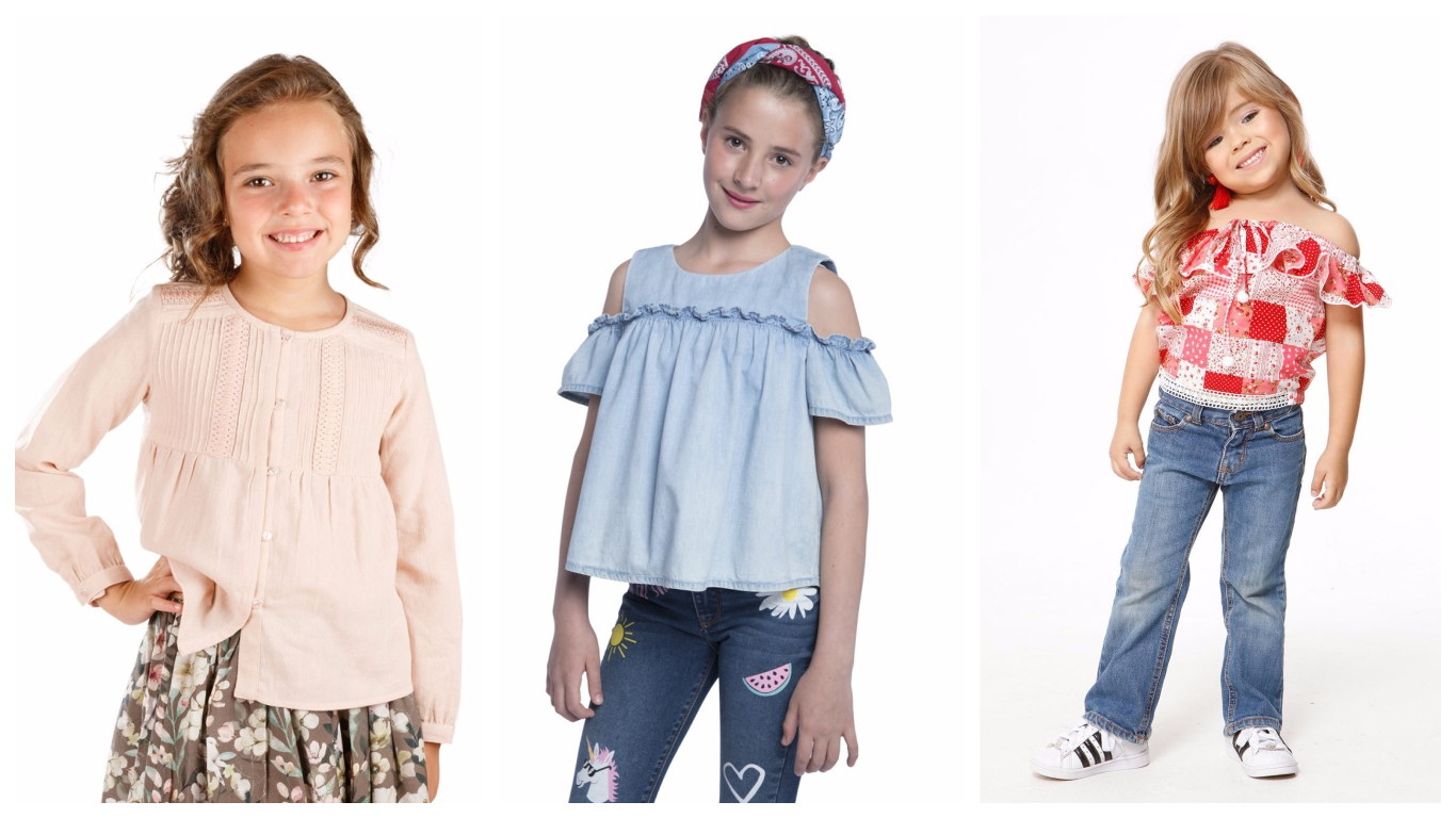 blusas de moda de niñas