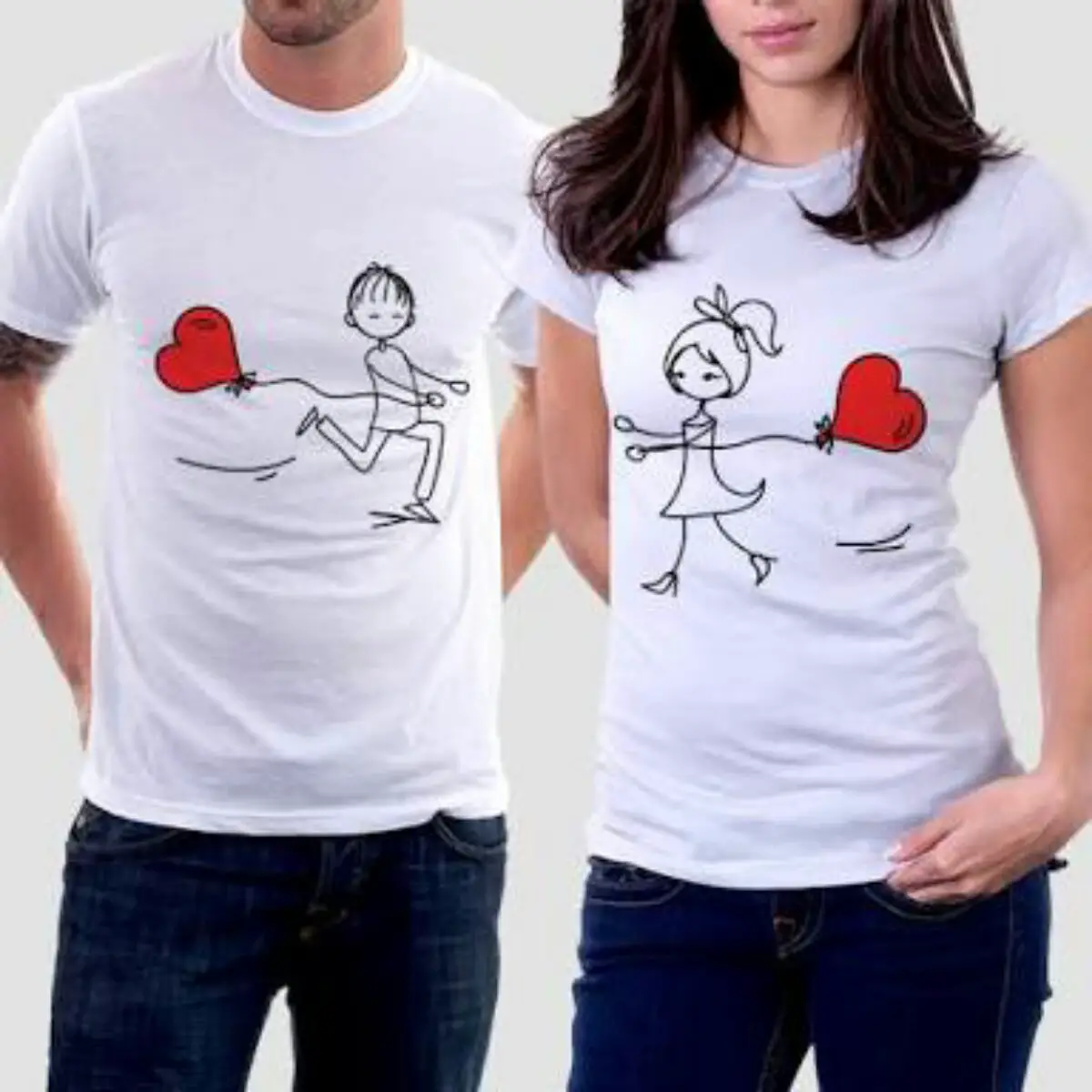 desayuno impermeable de Camisetas para novios ¡para que demuestren su amor a todos!