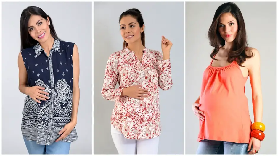 sector aumento Agradecido Blusas para embarazadas: ¡Modelos, estilos y diseños!