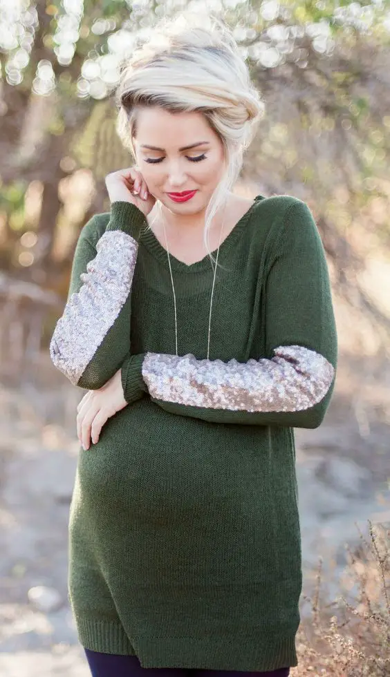 blusas para embarazada suéter