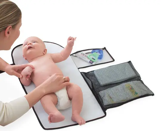 colchón cambiador de bebé
