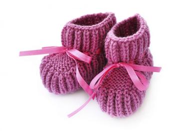 Zapatos tejidos para bebés: ¡La más tierna!