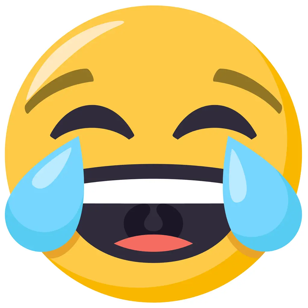 imágenes de emojis riendo Carita emoji riendo