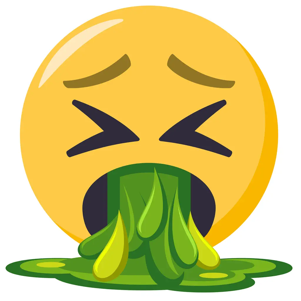 Emoji vomito