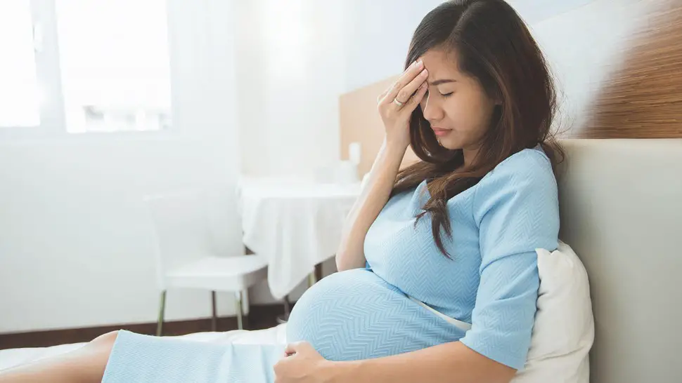 anemia en el embarazo embarazada cansada