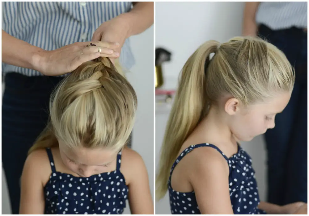 Peinados para niñas fáciles y rápidos con trenza