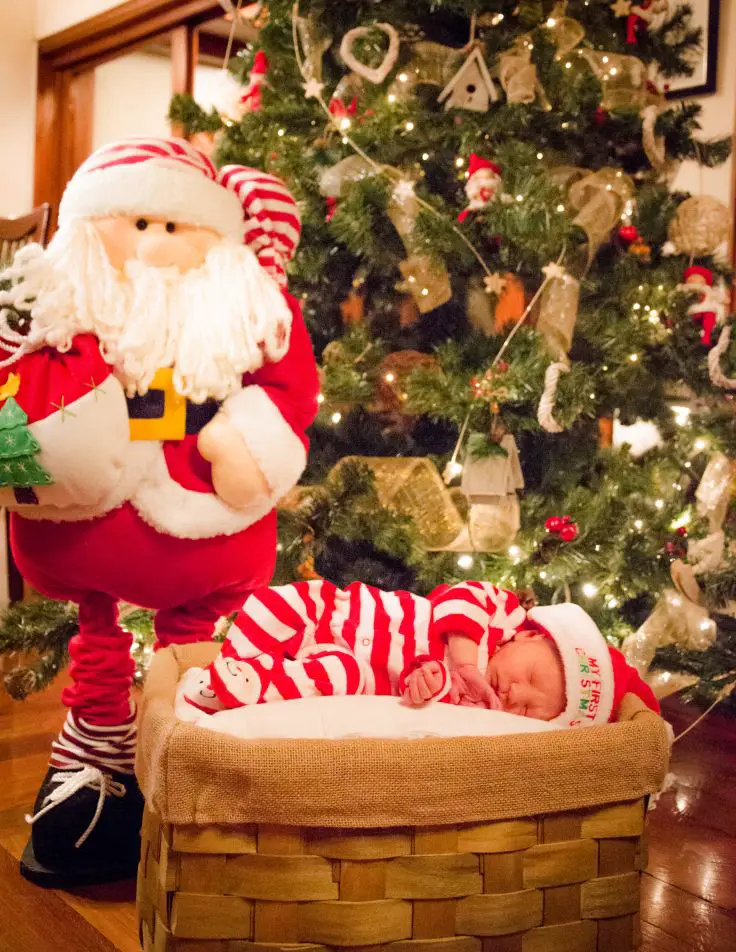 fotografias de la navidad para hacer con tu bebe