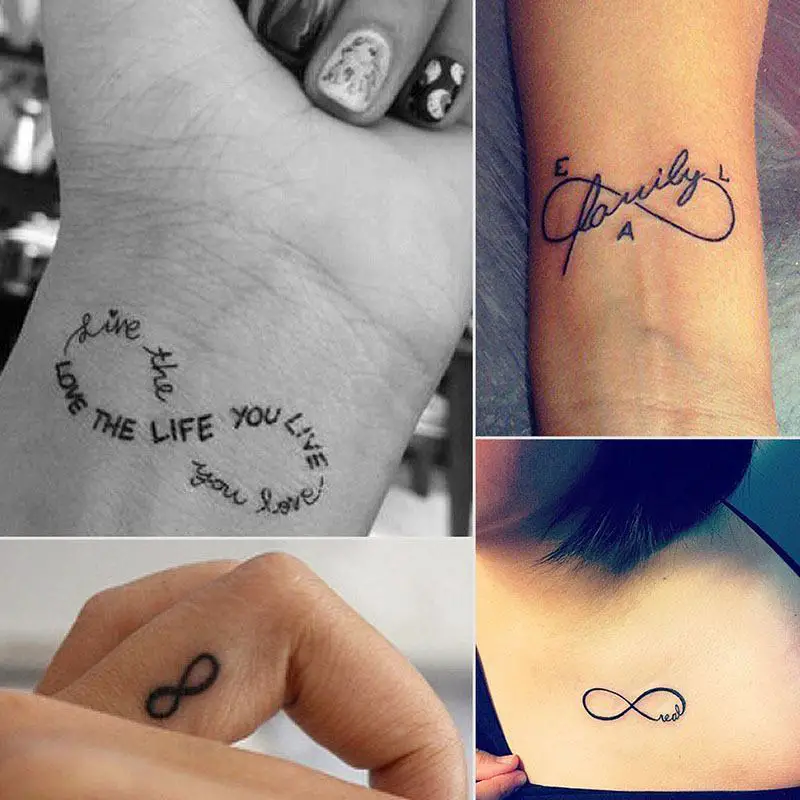 tatuajes para mujeres de infinito