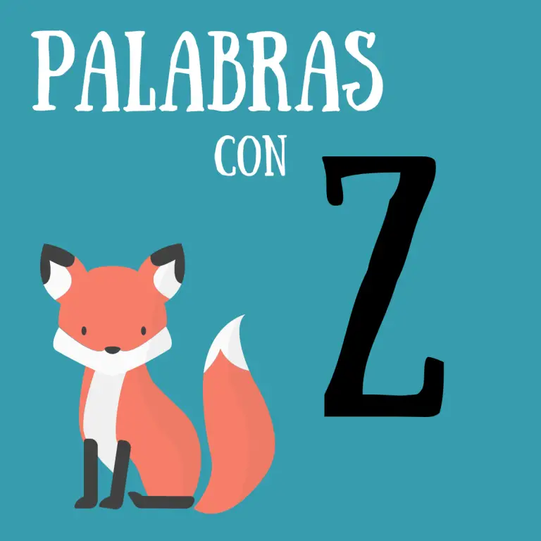 Palabras con Z ???? (Animales, Cosas, Colores, Paises, Frutas y más)
