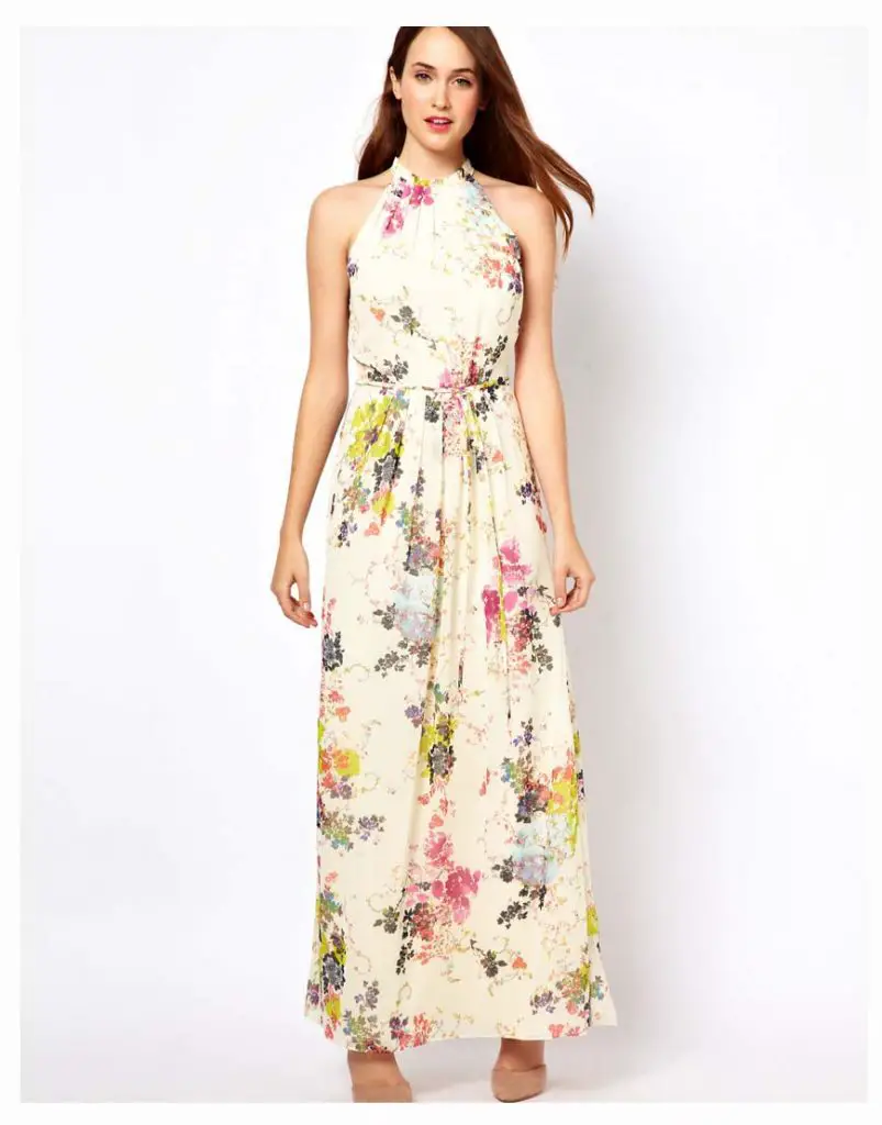 Vestidos casuales de día con print floral Vestidos casuales de día con print floral