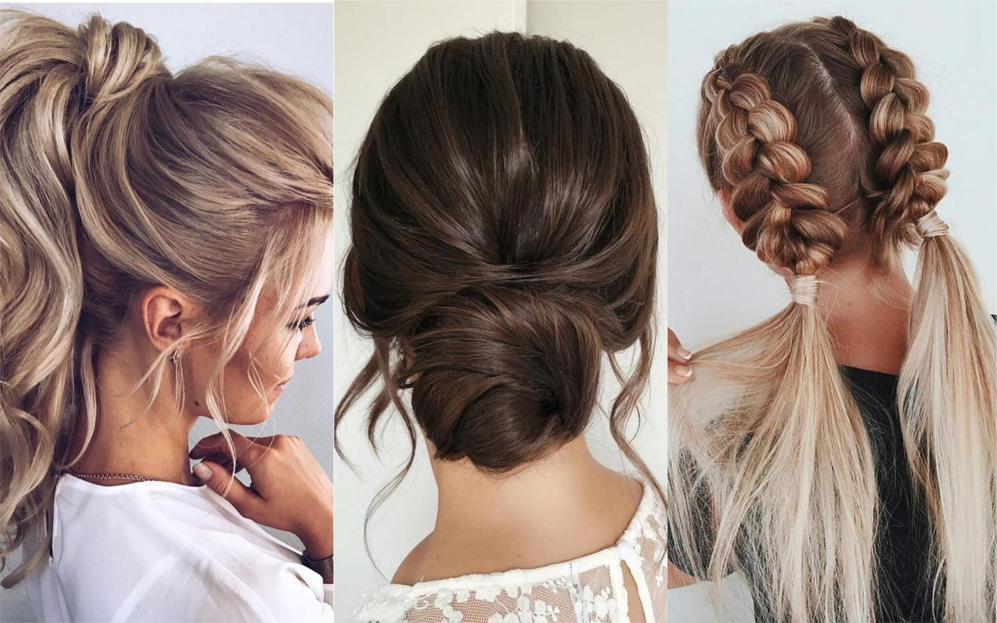 65 Peinados Recogidos Fáciles Hermosos Y Elegantes Paso A Paso Con Trenzas Moños O Sencillos 