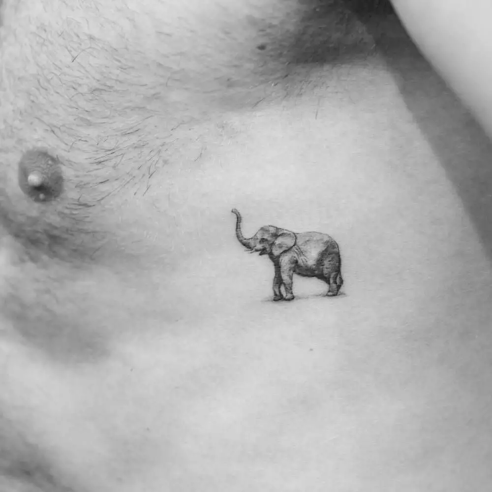 Tatuaje de elefante 
