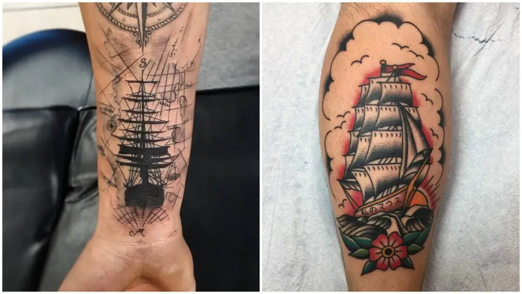tatuajes barcos