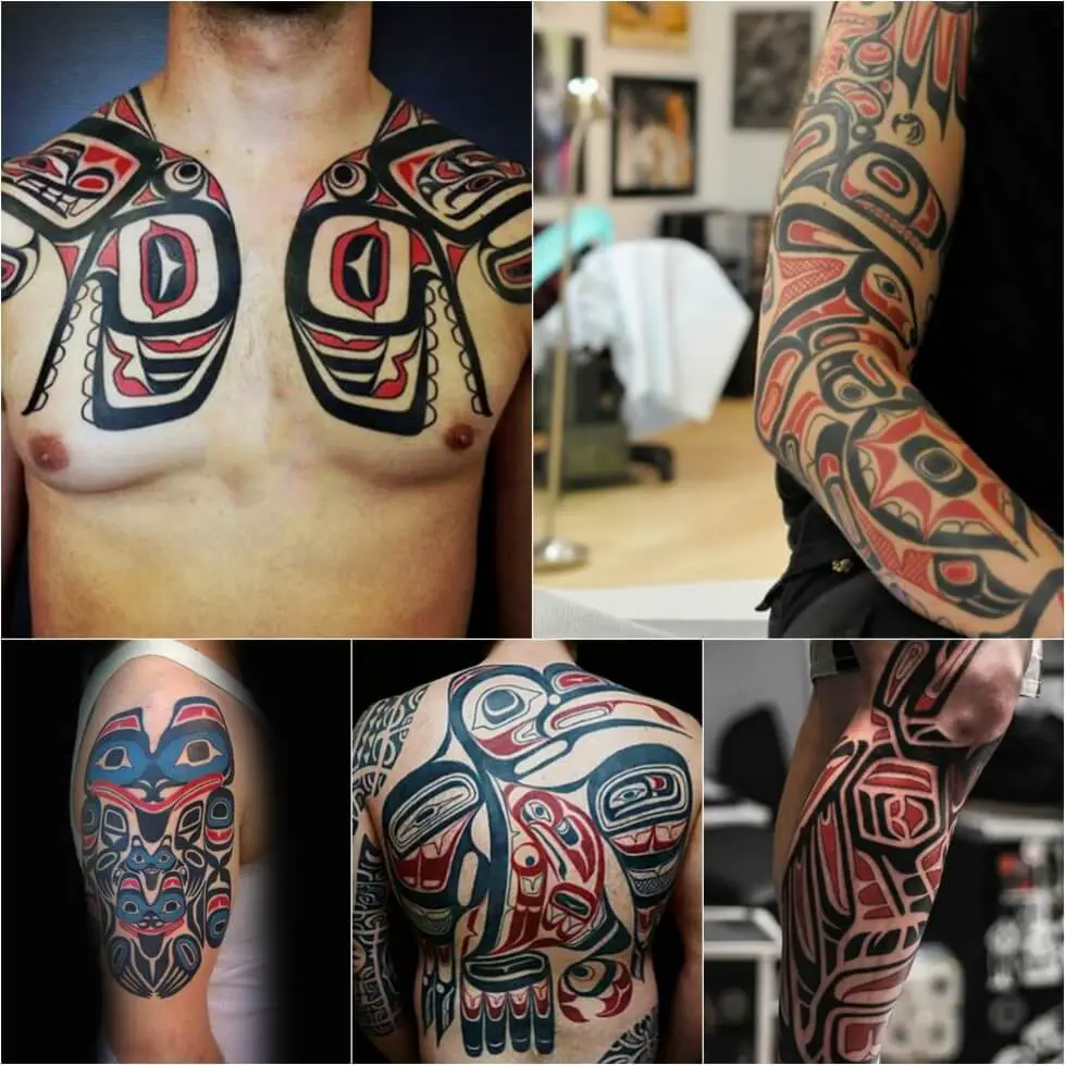 Tatuaje Tribal Haida 