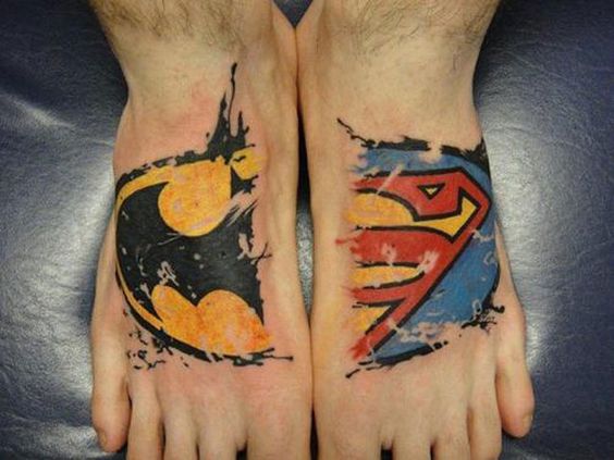 Tatuajes en los pies 