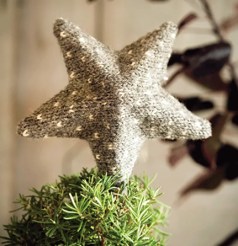 como decorar un árbol de navidad estrella