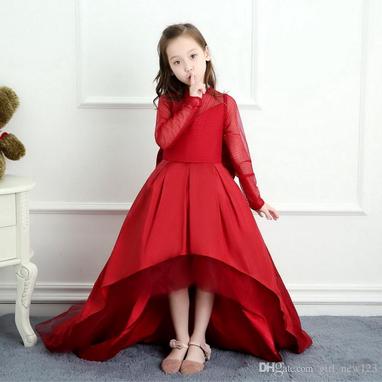 20 Vestidos rojos para niñas ¡Bonitos elegantes y modernos!