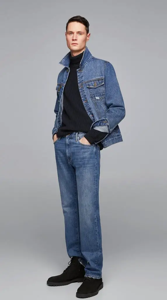 outfit de jean para hombres