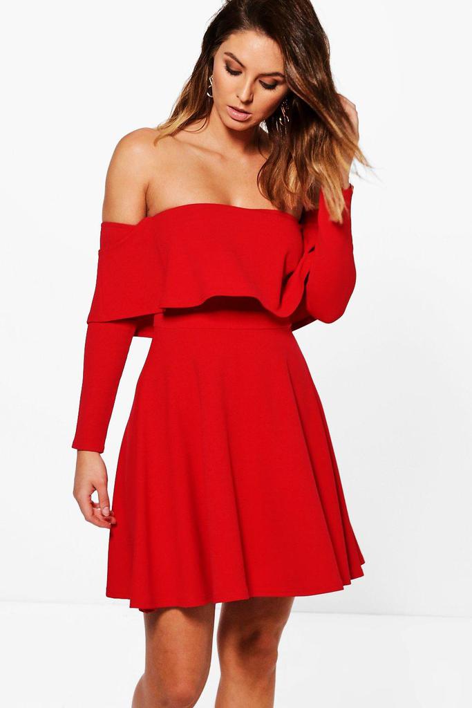 vestidos rojos cortos