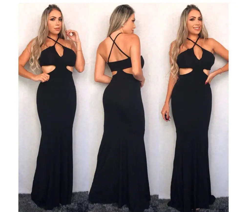 22 Vestidos negros largos y cortos ¡Para acertar e impactar!