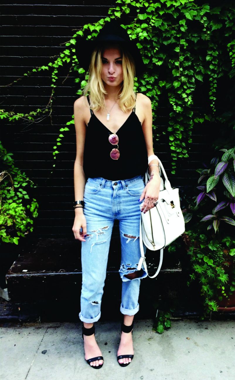 25+ Outfits con pantalón de mezclilla para que luzcas siempre bella