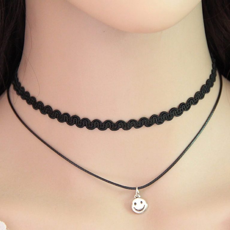 Collares negros +26 propuestas full moda y tendencia que debes tener