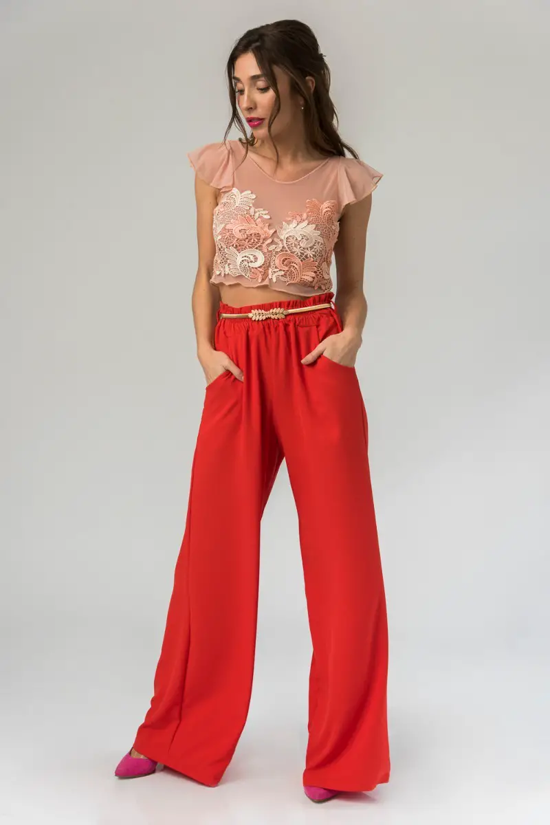 Pantalones Palazzo: Moda para mujeres Empoderadas ¡35 modelos que vas a  querer!