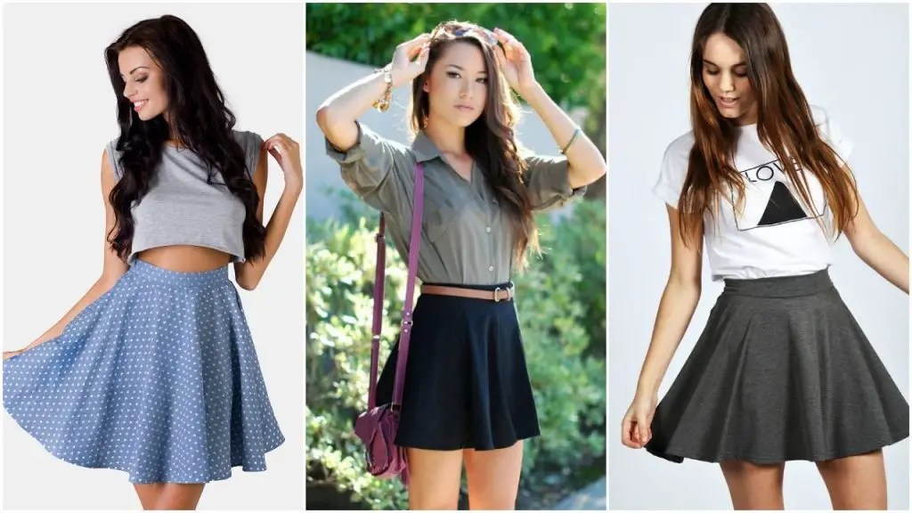 Faldas cortas: ¿Estampadas, con volados, unicolores? elige la que mejor ...