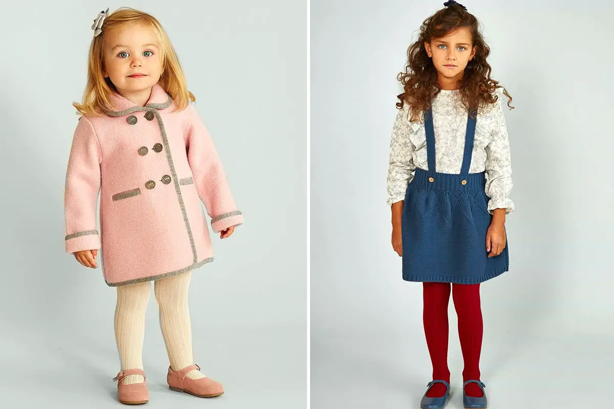 Vestidos de invierno para niñas ¡Outfits & Looks para nenas con estilo!