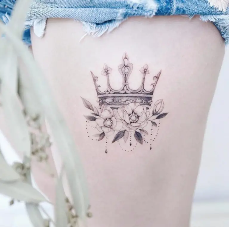 Tatuajes de coronas: +40 ideas para marcar tu piel con el símbolo de la ...
