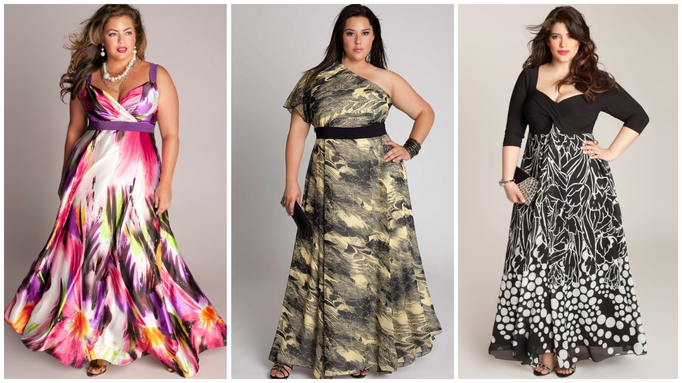 Vestidos largos para gorditas ¡Propuestas para lucir un cuerpazo!