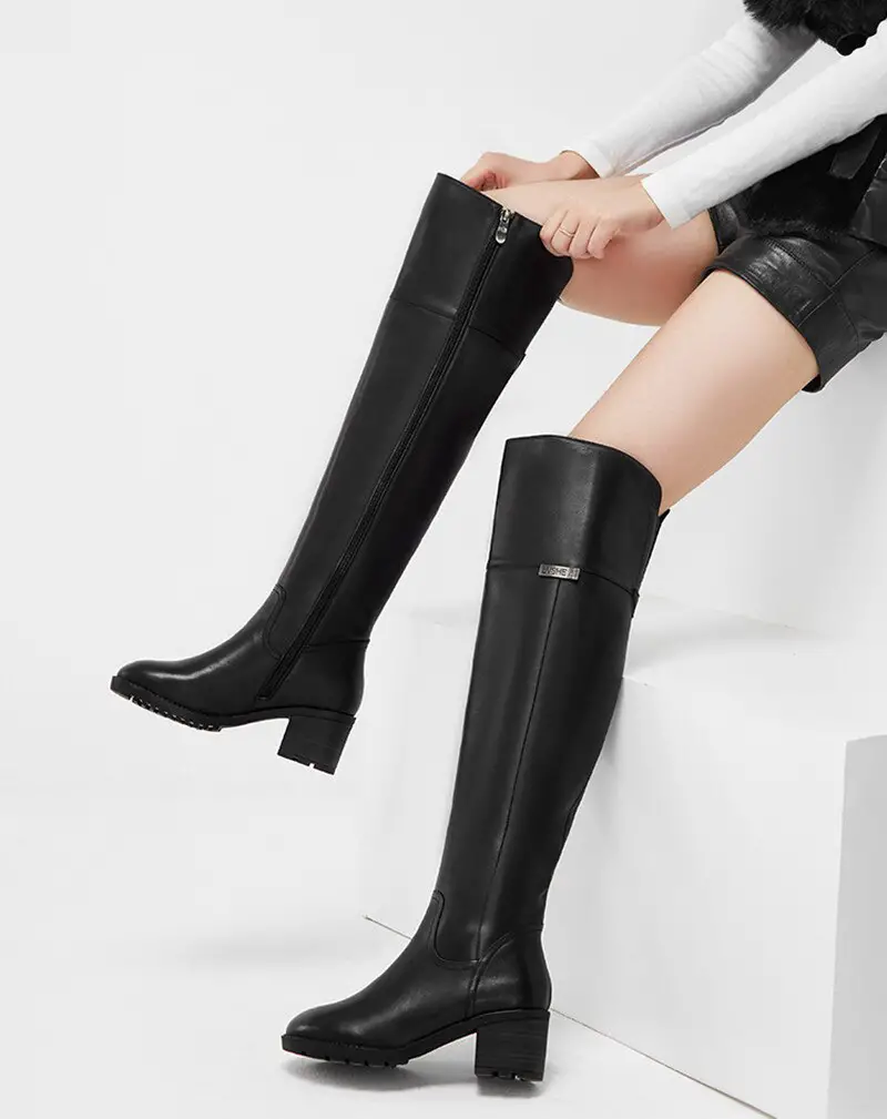 Botas Largas De Piel Online Sales, UP TO 67% OFF | www.bravoplaya.com