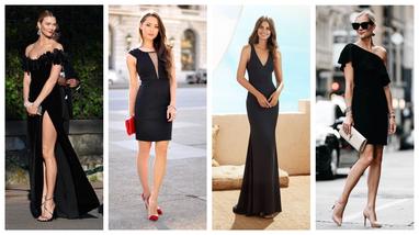 35 ideas de looks con Vestidos Negros ¡Arma outfits increíbles!