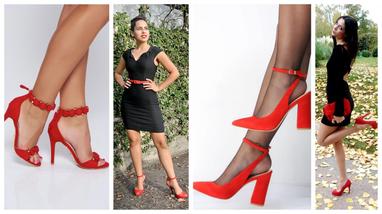 Zapatos rojos con vestido negro ¡Outfits y estilos para mujeres con mucha personalidad! Zapatos rojos con vestido negro ¡Outfits y estilos para mujeres con mucha personalidad!