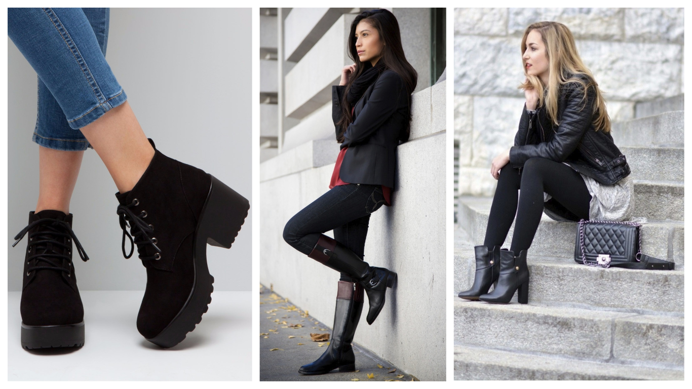 Botas negras: Los 20 modelos de tendencia + ideas de outfits para combinar
