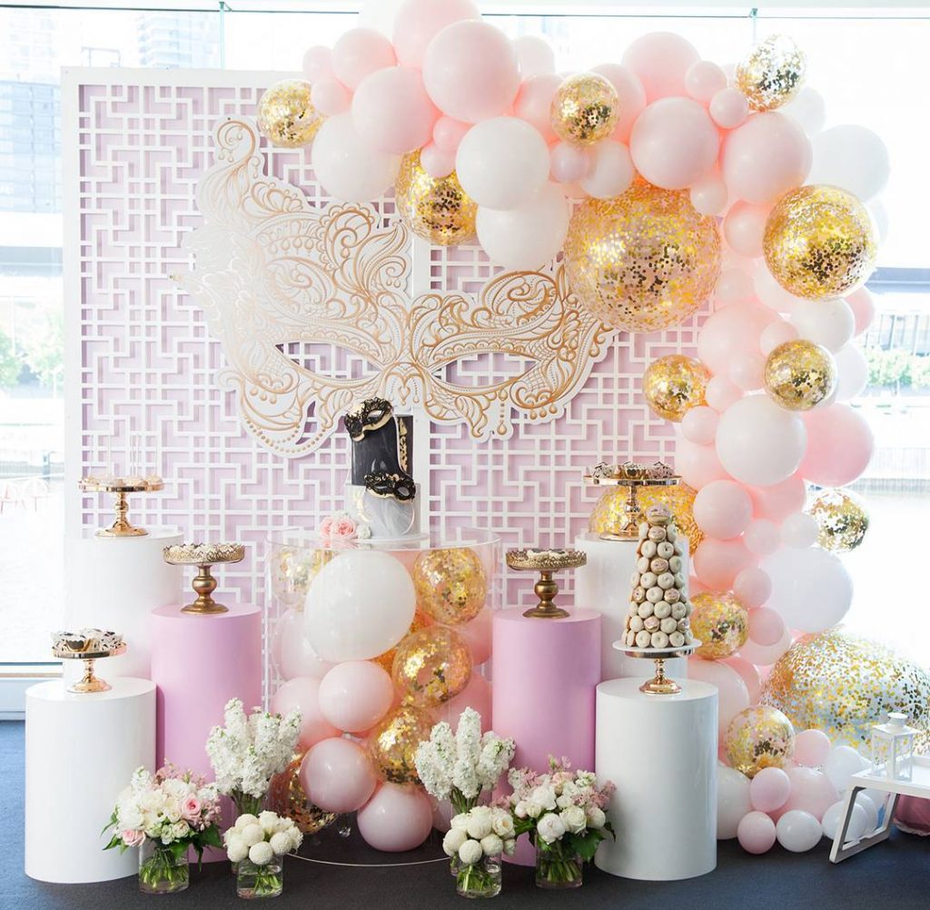 decoracion dorada