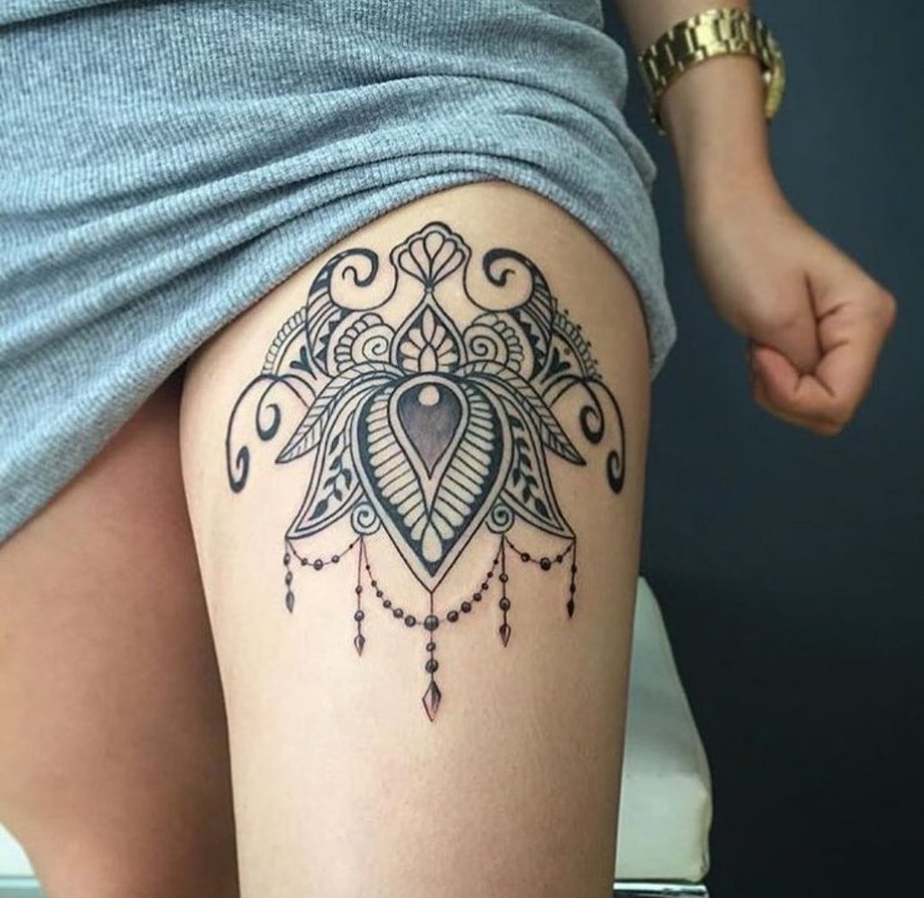 tatuajes para mujeres pierna