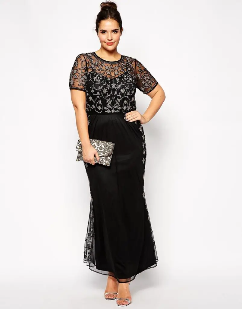 Vestidos elegantes para gorditas: +15 ideas para looks glam y favorecedores