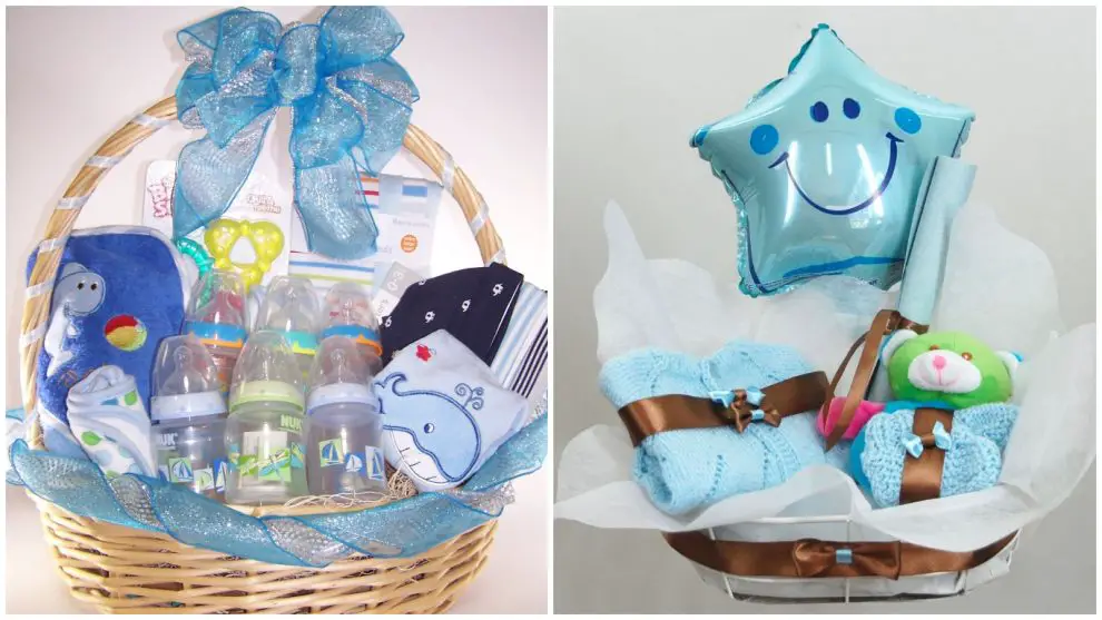 Canastas para baby shower ¡Un regalo clásico y creativo para dar la