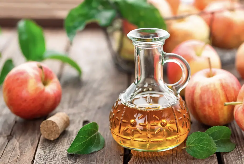 mascarilla para hidratar la cara de vinagre de manzana