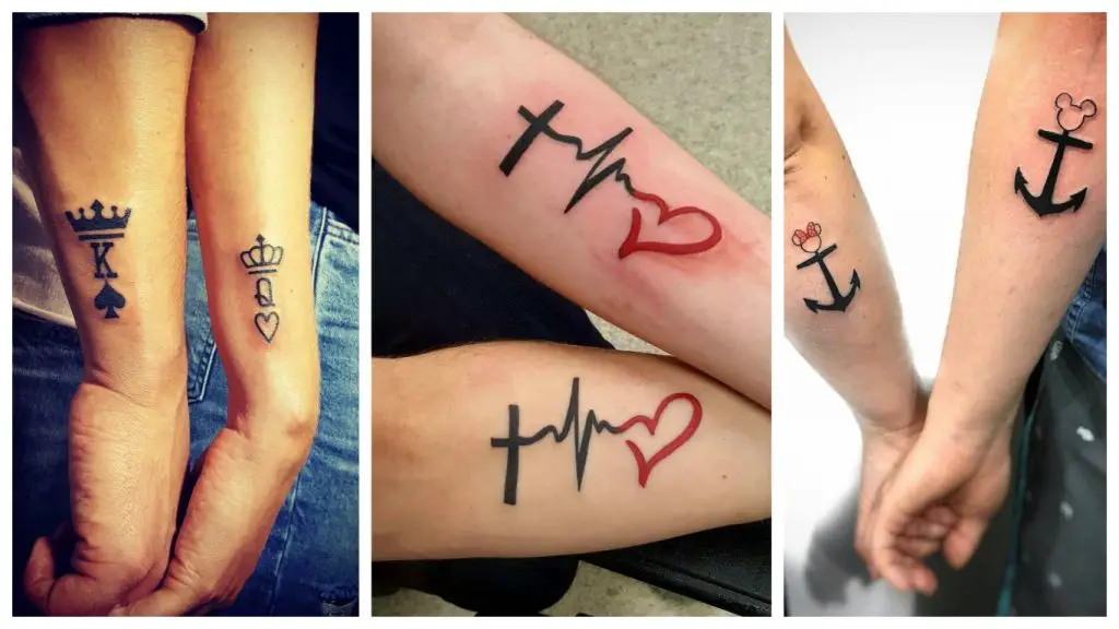 Tatuajes en el antebrazo para parejas 