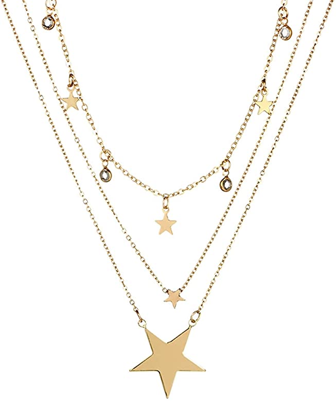 Collares de oro ¡25 Modelos + tips para combinarlos con tu outfit!