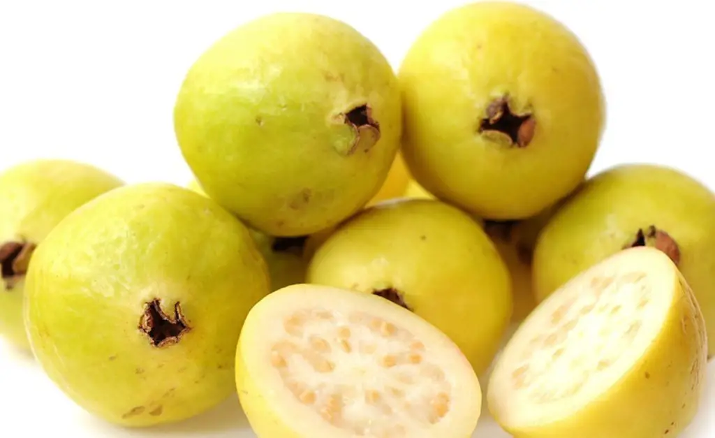 frutas amarillas guayaba