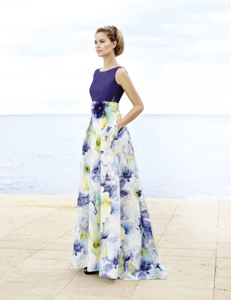 +18 Vestidos de noche para playa llenos de color, estilo y personalidad