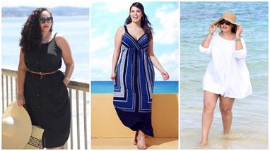 Vestidos de playa para gorditas ¡A la moda y MUY top! Vestidos de playa para gorditas ¡A la moda y MUY top!