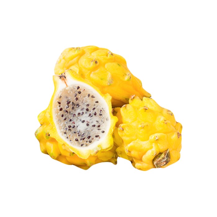frutas amarillas pitahaya