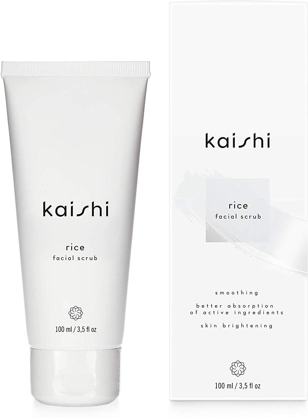 exfoliante facial Kaishi - Exfoliante facial de arroz